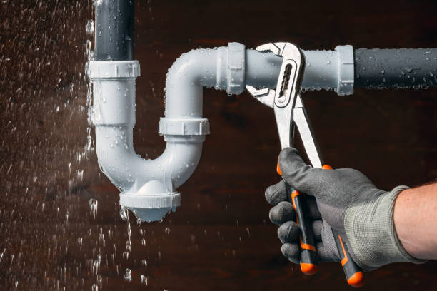 Professional Emergency Plumber technician working in Brady Lake, OH